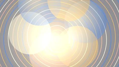 Bright sunlight shining through clouds in a blue sky Stock Illustration