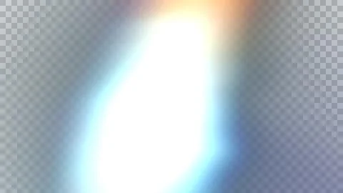 Bright sunlight streaming through window Stock Illustration