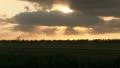 Bright sunlight through clouds HD Footage