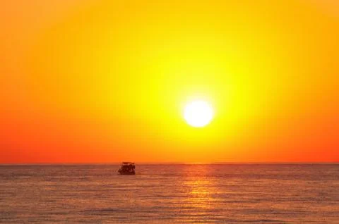 Bright Sunny Background Stock Photos