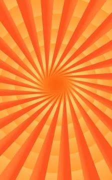 Bright Sunny Positive Rays Stock Illustration