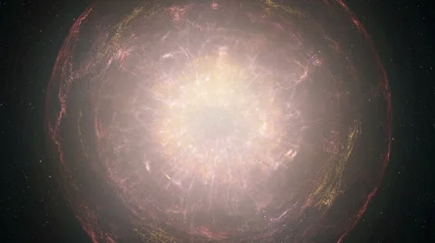 Bright supernova explosion 스톡 동영상 54709198