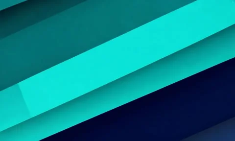 A bright teal and navy blue gradient Stock Footage 304565488