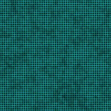 Bright teal small polka dot pattern repeat background Stock Illustration