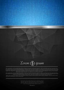 Bright tech background with metallic stripe イラスト素材