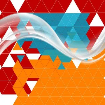Bright tech futuristic background with waves Bright tech futuristic backgr... Foto stock