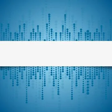 Bright tech geometric blue circles background Bright tech geometric blue c... Stock Photos