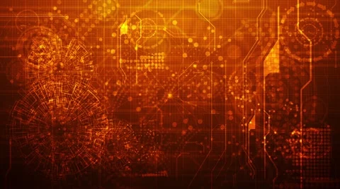 Bright tech style background Stock Footage 49634377