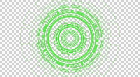 A bright technological background Stock Illustration