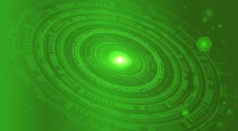 A bright technological background Stock Illustration