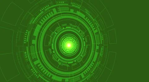 A bright technological background Stock Illustration