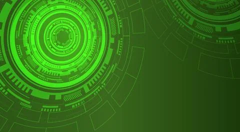 A bright technological background Stock Illustration