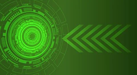 A bright technological background Stock Illustration