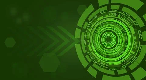 A bright technological background Stock Illustration