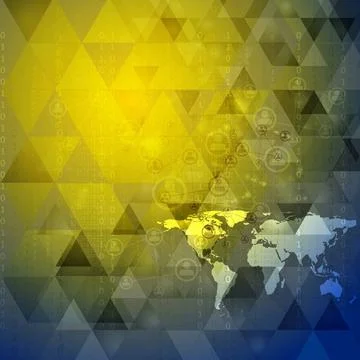Bright technology background Bright technology background. Vector illustra... Foto stock