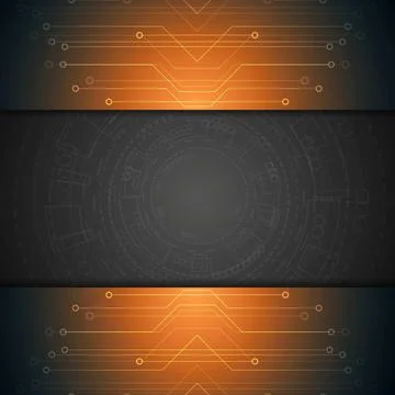 Bright technology background Bright technology background. Vector design C... 스톡 사진