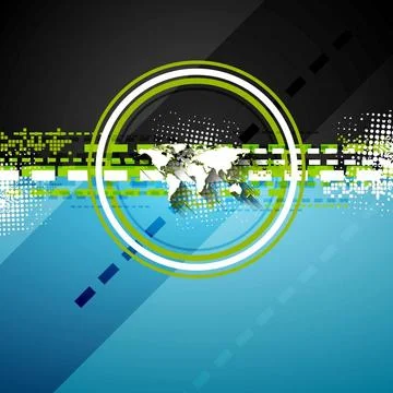 Bright technology flat style background Bright technology flat style backg... 库存照片