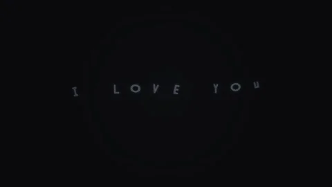 Bright text message on a dark background expressing Stock Footage 339365713