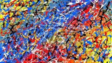 Bright texture. movement of patterns. Vídeo Stock 320360877