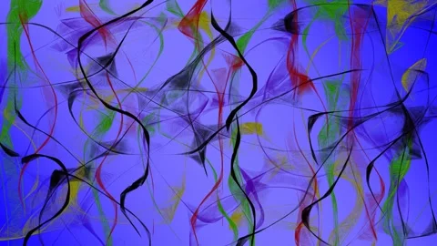 Bright texture. movement of patterns. Stock Footage 320360983