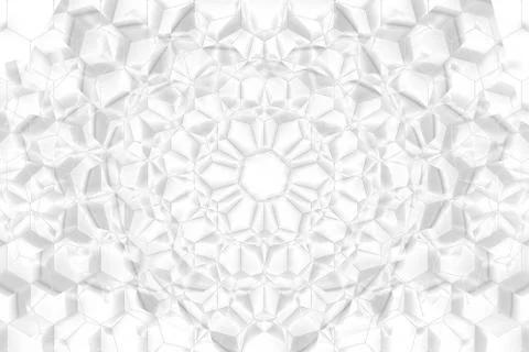 Bright textured abstract background in white silver Stock Illustration