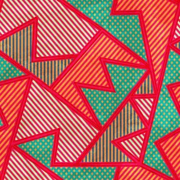 Bright tissue seamless pattern with grunge effect Illustrazione stock