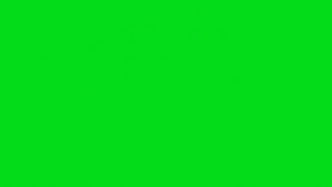 Bright transitions on a green background Stock Footage 196890645