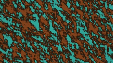 Bright turquoise and brown abstract texture design for Stock Footage 338293193