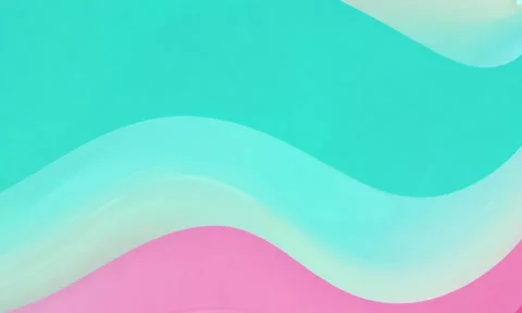 A bright turquoise and soft pink gradient background Stock Footage 304565496