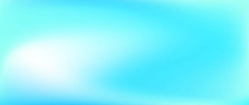 Bright turquoise gradient background. Vibrant fluid teal color backdrop Stock-Illustration