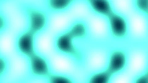 Bright turquoise plasma fluid abstract video Stock Footage 341721226
