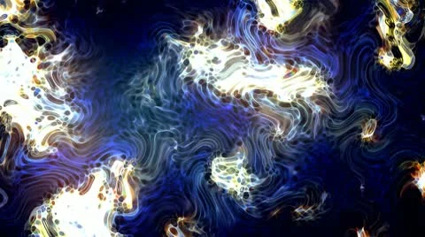 Bright unknown material waves Stock-Footage 8985215