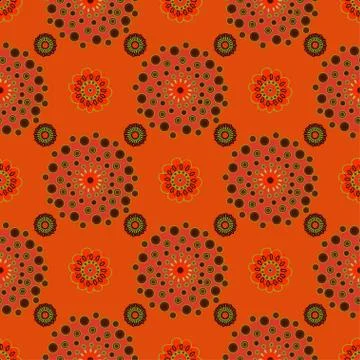 Bright Varicolored seamless pattern background Stock Illustration