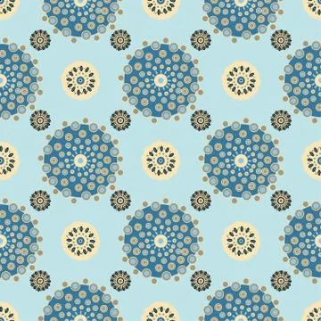Bright Varicolored seamless pattern background Illustrazione stock