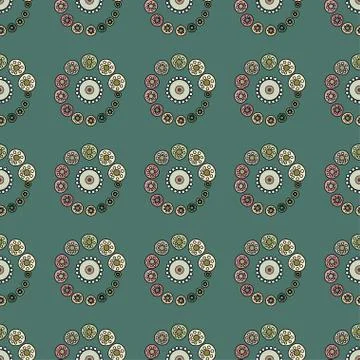 Bright Varicolored seamless pattern background Stock Illustration