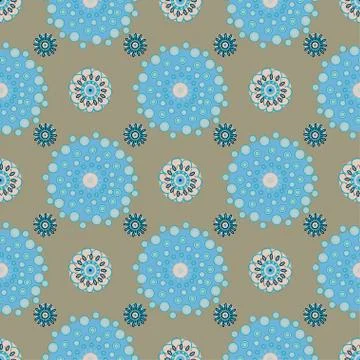 Bright Varicolored seamless pattern background Stock Illustration