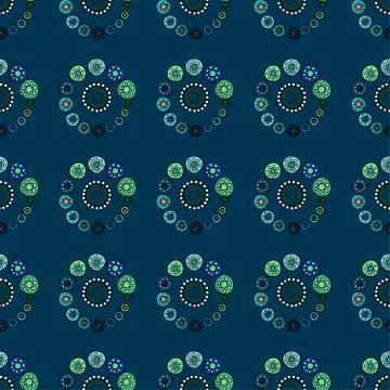 Bright Varicolored seamless pattern background Stock Illustration