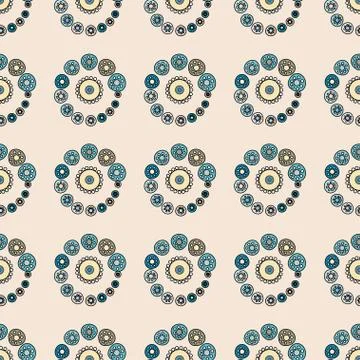 Bright Varicolored seamless pattern background Stock Illustration