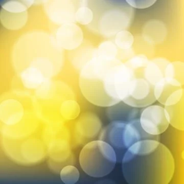 Bright vector background with bokeh effect Stock Illustration