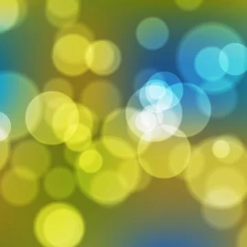 Bright vector background with bokeh effect Stock Illustration