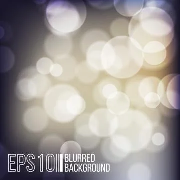Bright vector background with bokeh effect. イラスト素材