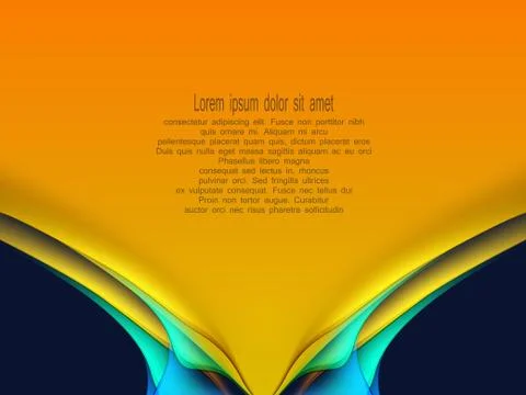 Bright vector background Stock Illustration