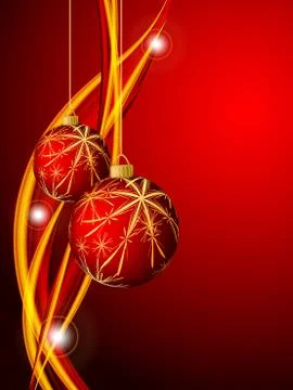 Bright vector cristmas frame. eps10 Stock Illustration
