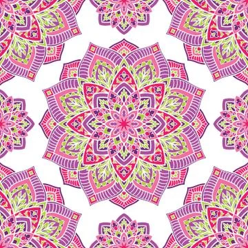 Bright vector pattern. Illustrazione stock