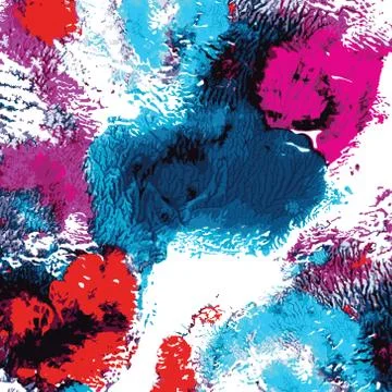 Bright vector watercolor texture with text place. Illustrazione stock