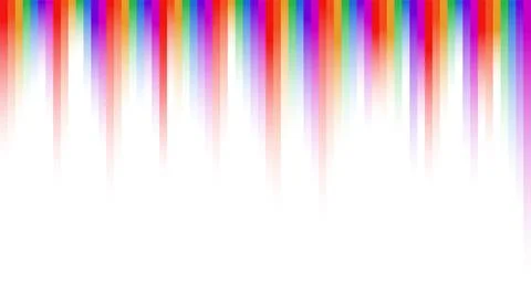 Bright vertical rainbow reflection background Stock Illustration