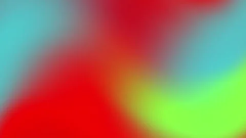 Bright vibrant animation abstract digital background rainbow blended gradient Stock Footage 336931707