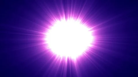 Bright Violet Star Rays Abstract Motion Background Loop Video stock 79068276