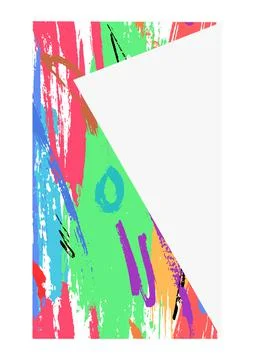 Bright watercolor abstract pattern background with line gradient texture for Stock Illustration