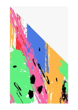 Bright watercolor abstract pattern background with line gradient texture for Stock Illustration